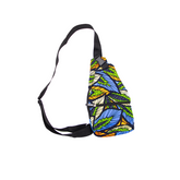 Abigail Body Bag - Blue Leaf